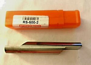 MICRO 100 Carbide Double End Engraving Bland - RS-500-2 - Qty. 1 - NEW - Picture 1 of 2