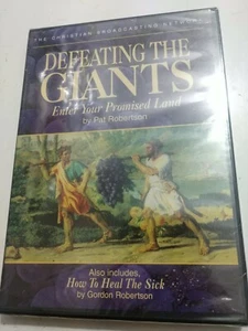 Defeating The Giants DVD Pat Robertson CBN Video Christian Sealed Free Shipping - Imagen 1 de 2
