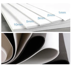 1~10mm EVA Foam Sheets 35x50cm 35x100cm Craft Foam Mat Plate Kids Handmade Model - Imagen 1 de 9