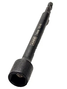 14mm Metric Magnetic Impact Nut Driver (6" 1/4 Shank) Brand Type (Ares 70648) - Picture 1 of 3