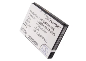 Batterie 1800mAh type 1201883 BATW801 W-1 Pour Virgin Mobile Overdrive Pro 3G 4G - Photo 1 sur 5