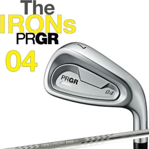 Yokohama PRGR Golf Japan 2024 NEW 04 IRON SET #7,8,9,Pw,Aw Spec Steel 5-Irons - Picture 1 of 13