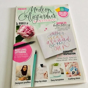 Modern Caligraphy & Lettering Magazine Get Into Craft Issue 4 Spring 2021 - Picture 1 of 7