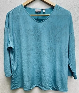 RAGAZZI Arwen Dolman fontana manica a 3/4 blu - Foto 1 di 8