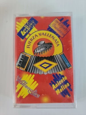 FUERZA VALLENATA Cassette NUEVO SELLADO Aniceto Molina Angeles Azules Y Mas - Image 1 of 3
