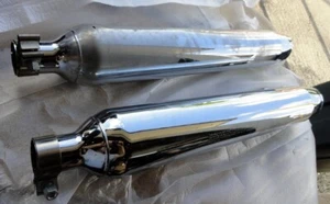 SILENCIADORES TUBO ESCAPE HARLEY 95-16 FL TOURING GENUINOS 65592-09A / 64900016A - Imagen 1 de 8