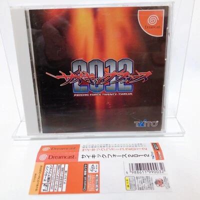 Psychic Force 2012 Sega Dreamcast 1998 w/spine Action NTSC-J (Japan) from japan - Image 1 of 4