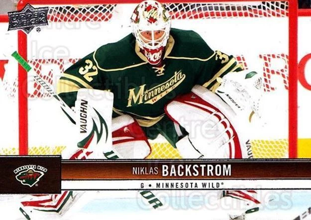 2012-13 Upper Deck #85 Niklas Backstrom - Image 1 of 1
