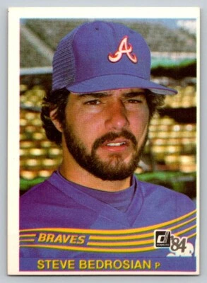 1984 Donruss - #565 Steve Bedrosian - Image 1 of 2