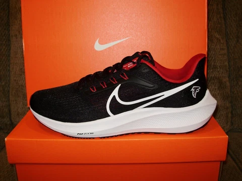 NFL Atlanta Falcons NIKE AIR ZOOM PEGASUS 39 Black DR2037-001 Men's Shoes 13M Cover