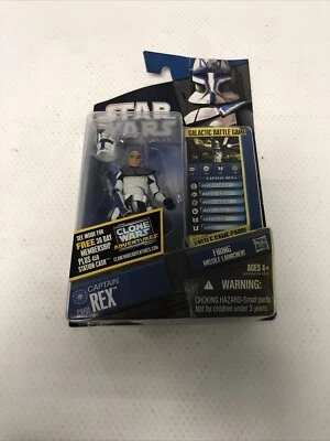 CAPTAIN REX Clone Commander — Star Wars CW Series 01 3,75 pulgadas escala 1:18 sin abrir Foto 1 de 2