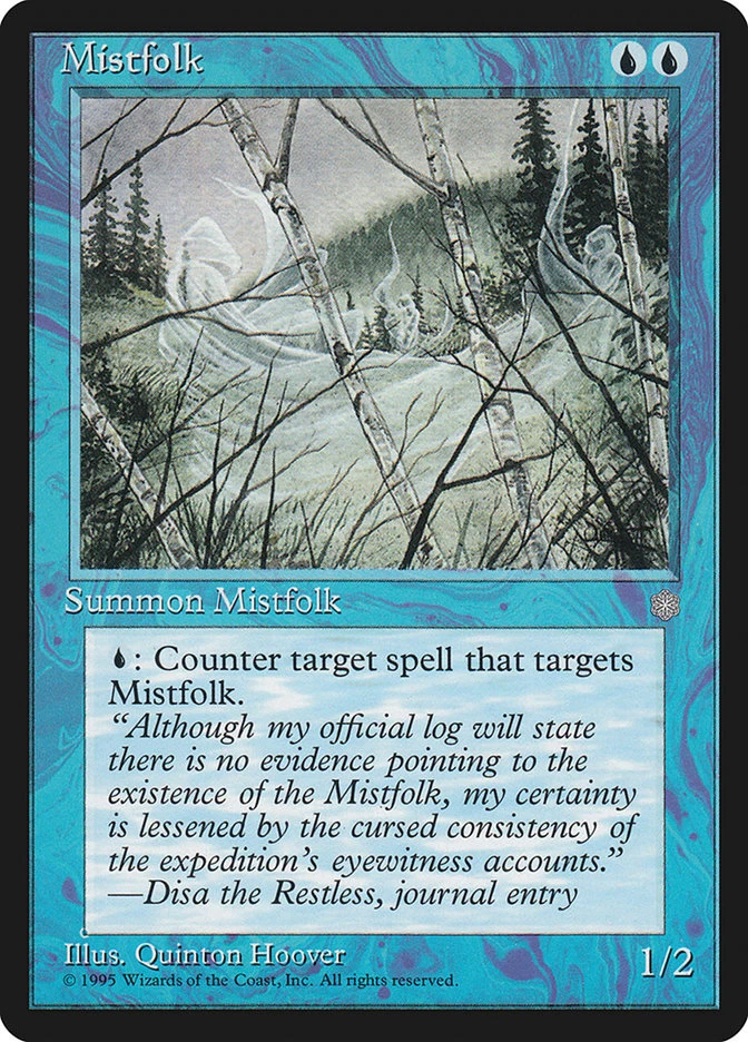Magic the Gathering (mtg): ICE: Mistfolk  (x 4) - Image 1 of 1