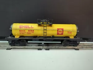 VTG 1973 Lionel O #6-9152 Shell SCCX Single Dome Tank Car Excellent No box - Picture 1 of 10