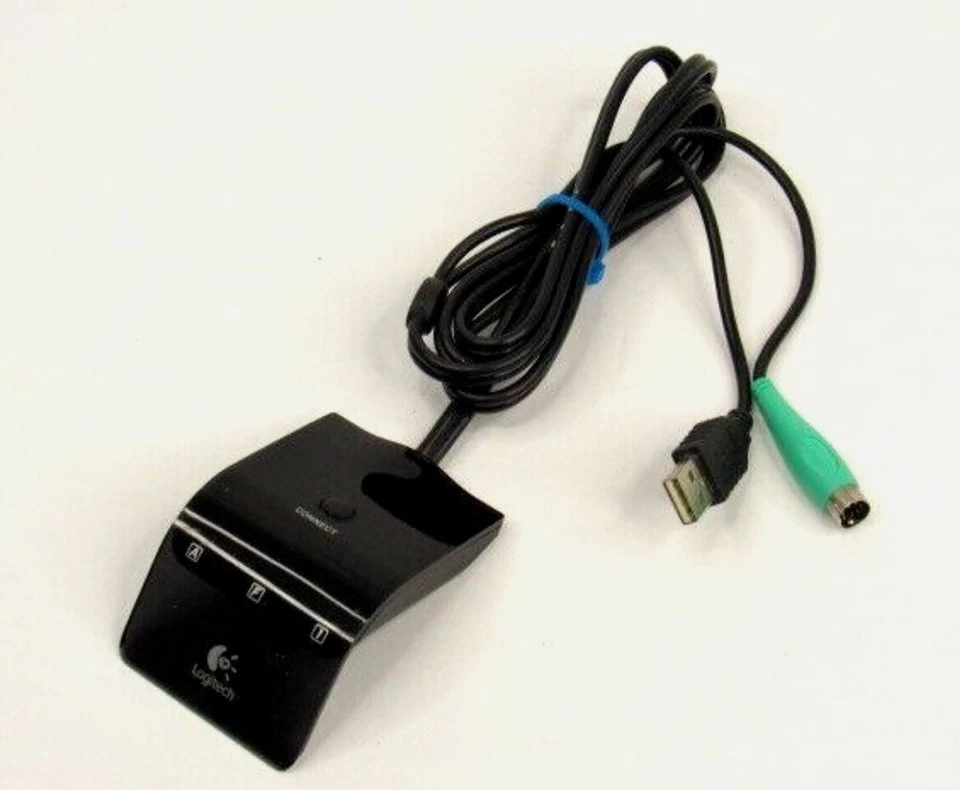 Logitech USB Wireless Mouse & Keyboard Receiver C-BT44 P/N: 810-001147 - Image 1 of 1