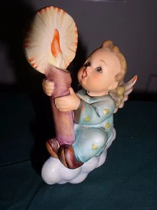 HUMMEL GOEBEL FIGURINE "MERRY CHRISTMAS WALL PLAQUE" TMK 5, HUM 323, 5" x 3" - Picture 1 of 1