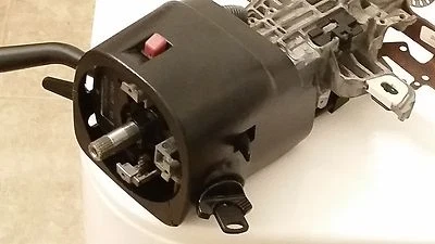 1999-2002 FORD F250 F350 SUPERDUTY TILT STEERING COLUMN W MANUAL FLOOR SHIFT MT - Image 1 of 3