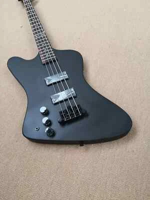 4 Strings Purple Left Hand Bass, Mahogany Core Body, Cloud Veneer, Black Button - Image 1 of 4