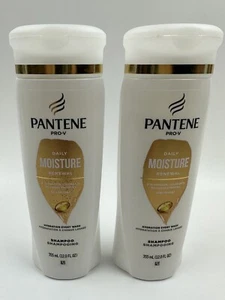 2 Count Pantene Pro V 12 Oz Daily Moisture Renewal Hydration Every Wash Shampoo - Picture 1 of 3