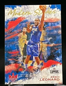 2020-21 Court Kings Modern Strokes #3 Kawhi Leonard Los Angeles Clippers - Picture 1 of 2