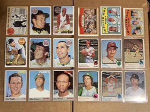 1968-1980 Topps Baseball Stars Rookies Minor Stars Commons 108 Total  - Bild 1 von 10