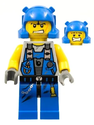 LEGO® Minifigure Power Miners pm010 Power Miner Rex - Image 1 of 1