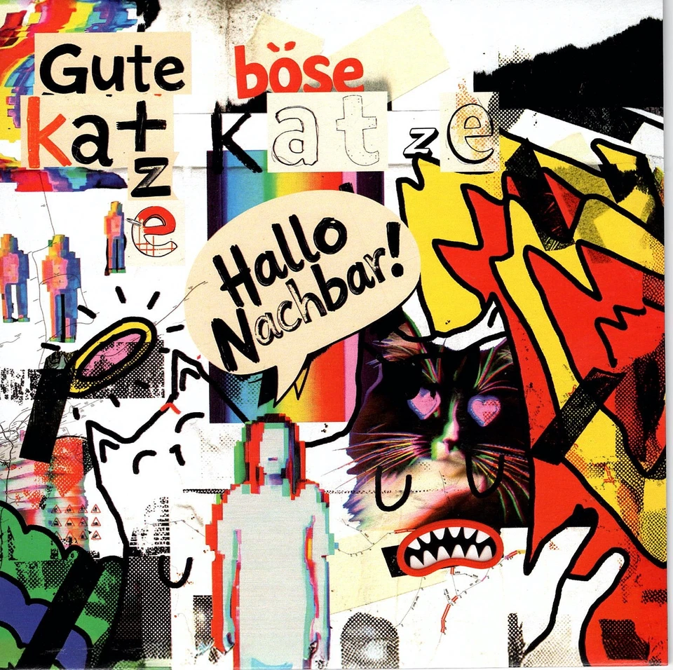 GUTE KATZE BÖSE KATZE, HALLO NACHBAR, SINGLE, NEU, COLORED VINYL - Bild 1 von 2