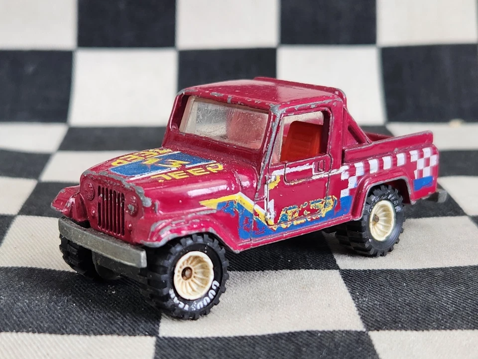 Hot Wheels Jeep Scrambler White Hub Real Riders FREE POST AUSTRALIA  - Image 1 of 4