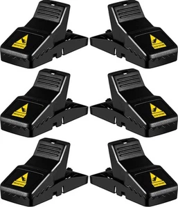 Rat Traps, Large Mice Traps for House, Mouse Trap Indoor Quick Effective Sani... - Picture 1 of 9