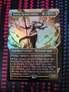 Atraxa, Grand Unifier (Bordeless, Foil) - Phyrexia: All Will Be One MTG (NM) - Bild 1 von 1