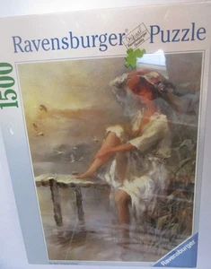 Ravensburger Jigsaw Puzzle 16501 Girl at the Lake 1500 Piece Jigsaw Puzzle NEW MISB - Picture 1 of 1