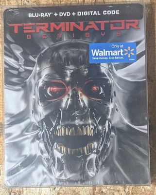 Terminator Genisys Steelbook (Blu Ray) (Sealed) (W/Protector) - Image 1 of 2