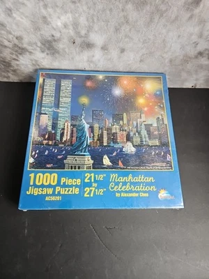 Rompecabezas de colección celebración de Manhattan horizonte de Nueva York torres gemelas selladas Foto 1 de 4