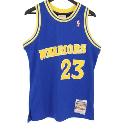 Mitchell & Ness Swingman Golden State Warriors Mitch Richmond #23 Blue Jersey - Image 1 of 4