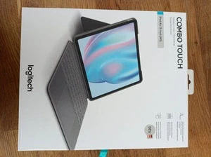 Logitech COMBO TOUCH Tastaturhülle für Ipad - etwas benutzt, sonst top Zustand - Bild 1 von 4