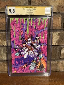 Hail Crow King Of Hell Javan Jordan Uranium Age Cover By Smunchy Signed & Remark - Picture 1 of 6