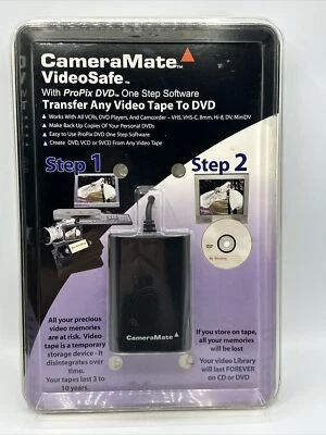 Audio Video USB adapter convert VHS tape to PC CD DVD for WIN XP or 2000 only - Image 1 of 4