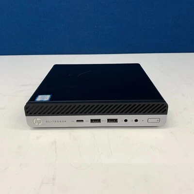 HP EliteDesk 800 G3 Mini, i5-6500T, 16GB RAM, 128GB SSD, Win 11 Pro, *B GRADE* - Image 1 of 4