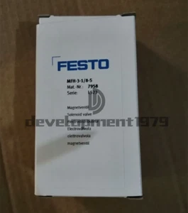 UNA válvula solenoide de aire Festo MFH-3-1/8-S 7958 nueva - Imagen 1 de 1