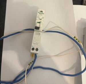 INTERRUPTOR DE CIRCUITO RCBO MONOPOLO SCHNEIDER IC60H A9D11845 C45 45 AMP 30mA 10KA. - Imagen 1 de 1