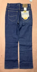 Vintage Lee blaue Jeans, normale Passform Bootcut, Deadstock neu mit Etikett, Größe 30x30 - Bild 1 von 3
