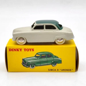 DeAgostini 1:43 Dinky Toys 24U Simca 9 Aronde Multicolor Edition Metal Car Model - Imagen 1 de 8