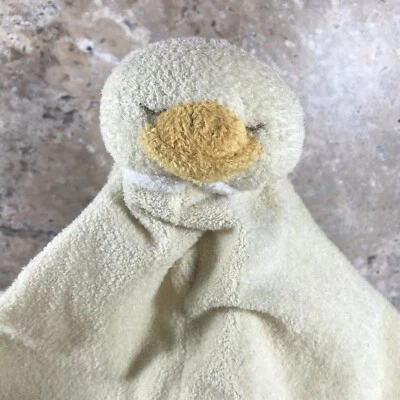 ANGEL DEAR YELLOW DUCKLING DUCK LOVEY SECURITY BLANKET STUFFED ANIMAL - Image 1 of 4
