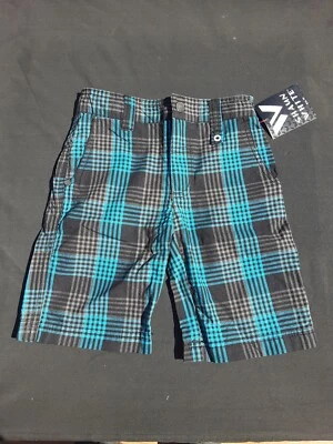 Pantalones Cortos Shaun Blancos a Cuadros Talla 5 Niños ¡Nuevos con Etiquetas! Foto 1 de 4