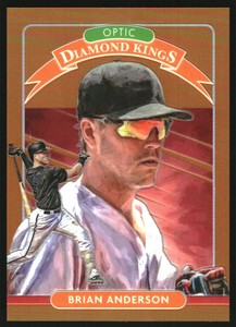 2020 Donruss Optic Orange #6 Brian Anderson DK /100