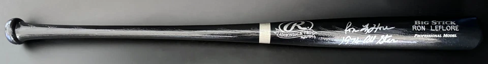 Ron LeFlore SIGNED Rawlings Pro Bat Tigers INSC 76 All Star PSA/DNA AUTOGRAPHED - Image 1 of 3