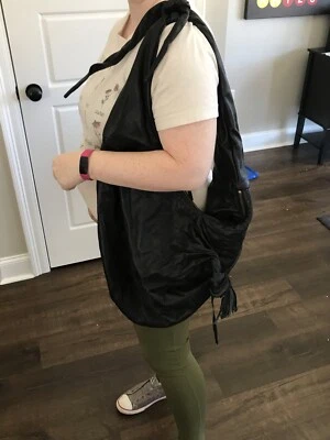 NO SISSI ROSSI PERO PODRÍA SER!!!  BOLSO DE HOMBRO DANIELLE NICOLE CUERO NEGRO Foto 1 de 4