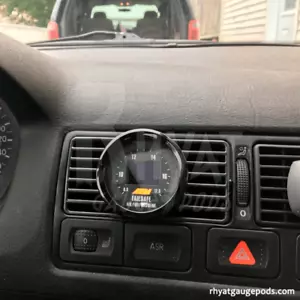 VW Golf Mk4 52mm - Manometerhalter Messgerät Gauge Pod - Bild 1 von 8