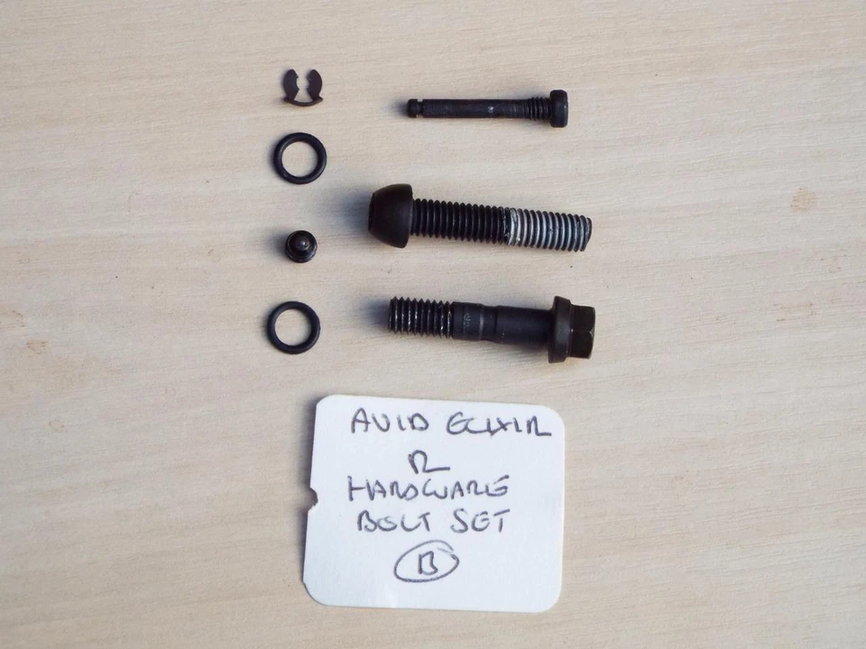 AVID ELIXIR R,CR,CR MAG,XO - KIT HARDWARE/BULLONI PINZA FRENO - BULLONE INC BANJO - Immagine 1 di 1