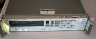HP 6632A OPT 909 System DC Power Supply 0-20V/0-5A 100W Powers UP! - Image 1 of 2