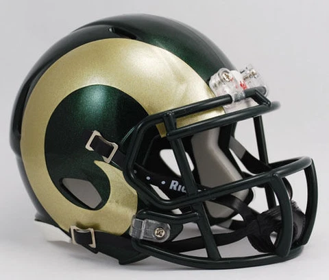 COLORADO STATE RAMS NCAA Riddell SPEED Authentic MINI Football Helmet Cover
